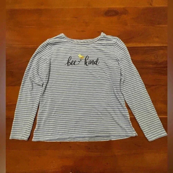 Talbots “Bee Kind” Long Sleeve T-Shirt - Picture 1 of 7